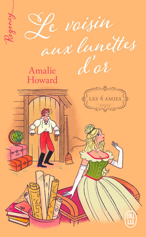 Les quatre amies (Tome 2) - Le voisin aux lunettes d'or